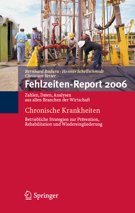 Cover der WIdO-Publikation Fehlzeiten-Report 2006